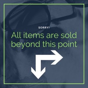All items past this are sold